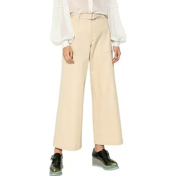 Dámské kalhoty Kalhoty Desigual Pz Trouste cream velikost 36