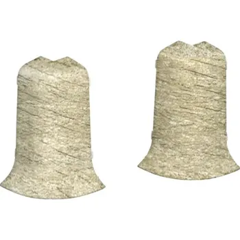 soklová lišta Vnější rohy ke kanálkové liště dub rustik 2 ks