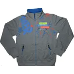 Kugo MM-1217 chlapecká mikina šedá vel. řada 134-164