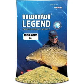 Návnadová surovina HALDORÁDÓ HALDORADO Legend Groundbait 800g Česneková Ryba