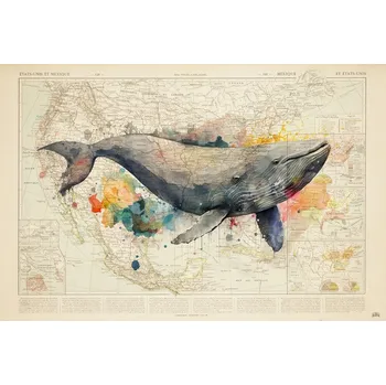 Plakát Plakát, Obraz - Color Whale, Thomas Chedeville