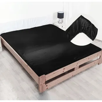 Prostěradlo Prostěradlo s gumou Moker satén 220 x 200 cm