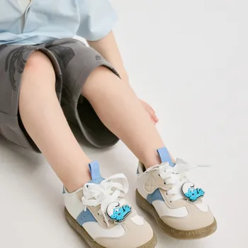 Dětská móda Reserved - Šmoulové tenisky - krémová - 721DJ-01X - 721DJ-01X-31