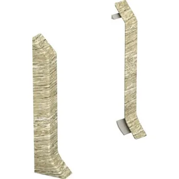 soklová lišta Koncovky k soklové liště Oak rusty 2 ks