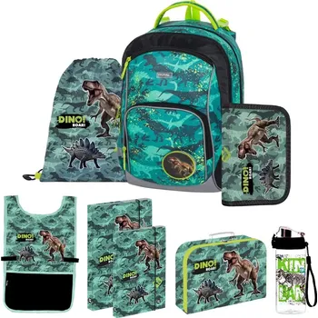 Školní batoh Školní set 8ks OXY GO Dino T-Rex