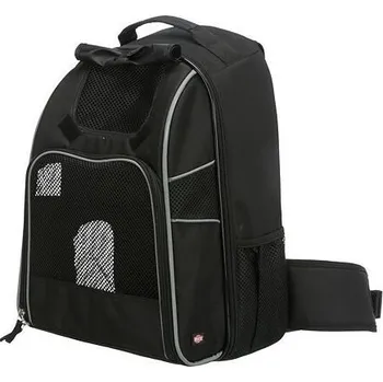 Taška pro psa a kočku Cestovní batoh na záda WILLIAM 33 x 43 x 23 cm černý (max. 30kg)