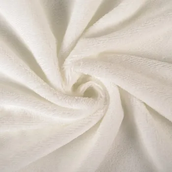 Látka bambusové froté ecru