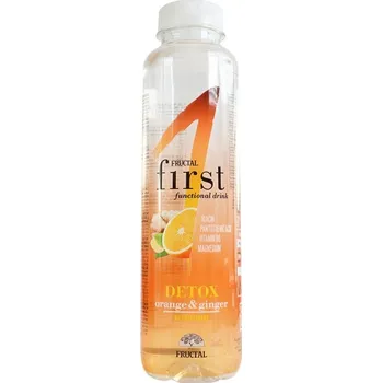 Limonáda First nápoj Detox 0,5l pomeranč-zázvor Fructal