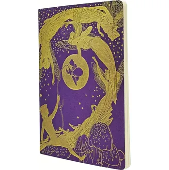 Sešit Paperblanks Sešit A4, linkovaný - VIOLET FAIRY