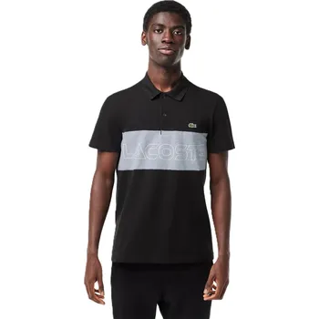 Pánské tričko Tričko Lacoste Black 1102966 L