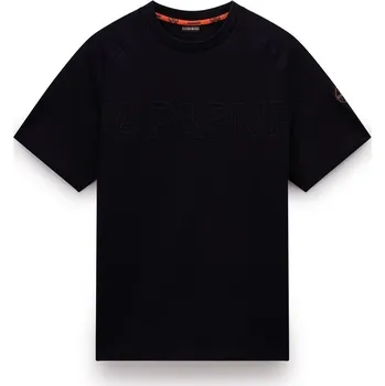 Pánská móda Tričko Napapijri Black Beauty 1098024 S