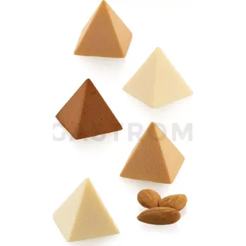 Kuchyňská sůl Silikonová forma na monoporce - pyramidy | SILIKOMART, Multiflex