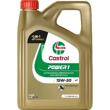 Motorový olej Motorový olej CASTROL Power 1 4T 15W-50, 4L