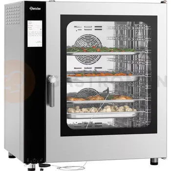 Konvektomat 10x GN1/1, elektronické ovládání, systém čištění | BARTSCHER, Silversteam2 10110DRS