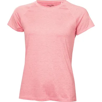 Dámské oblečení Tričko Calvin Klein Golf Pink 1095031 14 (L)