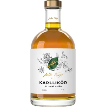 Likér Anton Kaapl Anton Kaapl Karllikör bylinný likér 28% 0,7l