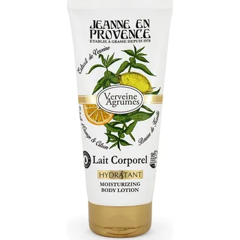 Tělové mléko JEANNE EN PROVENCE Verbena a citrón Tělové mléko, 200 ml
