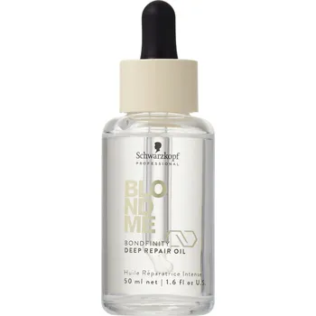 Vlasová regenerace Regenerační olej pro blond vlasy Schwarzkopf Professional BlondMe Bondfinity Deep Repair Oil - 50 ml + dárek zdarma