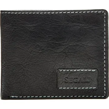 Peněženka SEGALI Pánská kožená peněženka 21031 černá