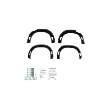 Tuning Oneway sada lemů blatníků Mercedes X-Class W470 -- od roku výroby 2017- - lesklá černá SLEVA 5%