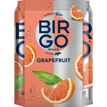 Limonáda Birgo nealkoholický Grapefruit 4×0,5 l plech