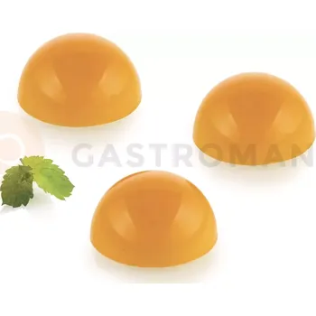 Výrobník cukrové vaty Tritanová forma na čokoládové pralinky - Semisfera 02, polokoule | SILIKOMART, Chocado