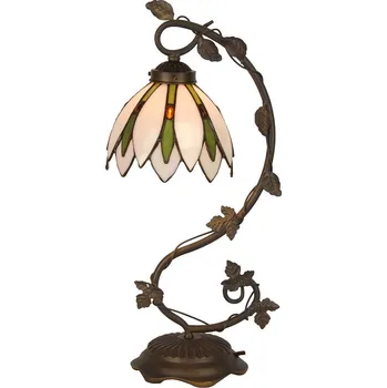 Lampička Stolní lampa Tiffany Estrella - Ø 18x53 cm E14/max 1x25W