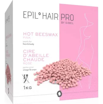 Depilační vosk na tělo a obličej Sibel Beeswax Pearls - růžový, 1000 g (7410444) + dárek zdarma