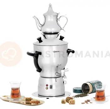 ohřívač rukou BARTSCHER 191010 Samovar 5 l z nerezové oceli Stříbrná