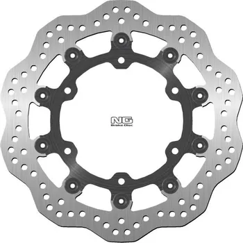 Brzda pro motocykl NG přední brzdový kotouč HYOSUNG AQUILA 650 '04-'05 (298X130X4MM) (6X10,25MM) WAVE plovoucí