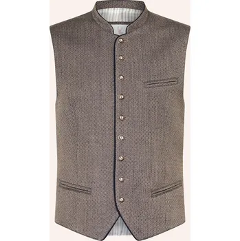 Johann & Johanna Pánská Krojová Vesta Se Lnem, tmavě modrá /...