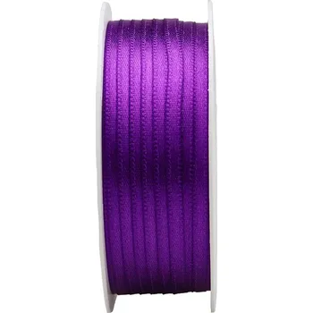 Stuha STUHA a. s. Dobruška Atlasová stuha 3 mm 103510 výrazná fialová 20 m