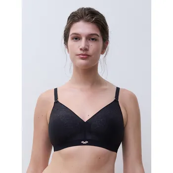 Souprava dámského spodního prádla Podprsenka bez kostic CHANTELLE (18IQ9-02), Barva černá, Velikost S