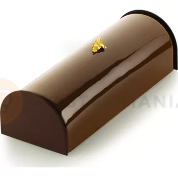 Čokoládová tyčinka Sada forem na dorty, rolády a zmrzlinové dezerty - Chablon buche | SILIKOMART, 3D Range