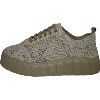 Dámské sandále Obuv letní obuv AMI W23-340 WHT béžová (Dámská letní textilní obuv)