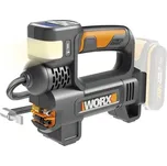 Aku kompresor a lampa Worx 20V WX092.9, bez baterie a nabíječky