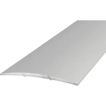 Stavební profil Přechodový samolepicí profil stříbrný 60 x 5 mm, 1 m