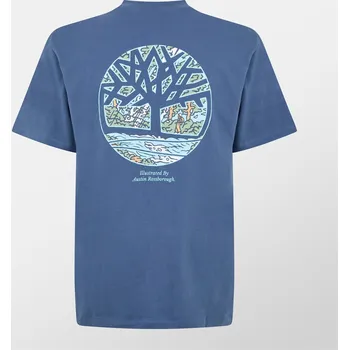 Pánské oblečení Tričko Timberland Dark Denim 1098035 L