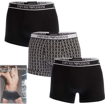 Oblečení a móda Boxerky Emporio Armani Black 1095604 L