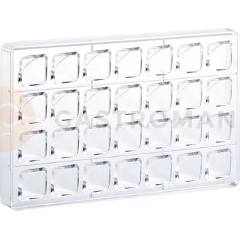 Čokoládová tyčinka Polykarbonátová forma na pralinky, 275x175 mm | MARTELLATO, Vault