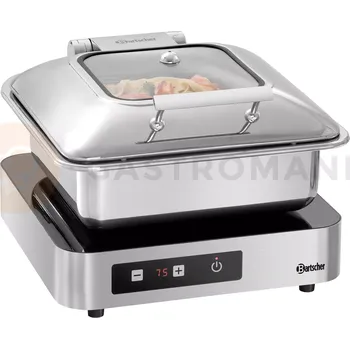 Ohřívač nápojů Indukční varná deska 500 W, 395x395x98 mm | BARTSCHER, IW5-1