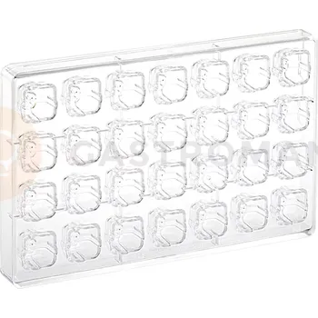Čokoládová tyčinka Polykarbonátová forma na pralinky, 275x175 mm | MARTELLATO, Gift
