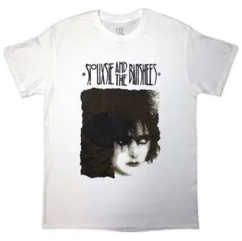 Pánská móda Merch Siouxsie & The Banshees: Siouxsie & The Banshees Unisex T-shirt: Spellbound (white) (xx-large) XXL