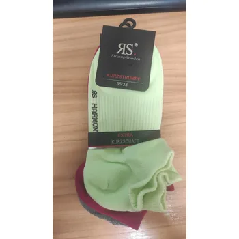 Dámské ponožky Dámské kotníkové vzorované ponožky RS 39-42 náhodný mix