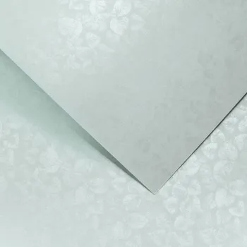 Vizitkový papír Papír na vizitky A4 250g 203608 Listí šedý