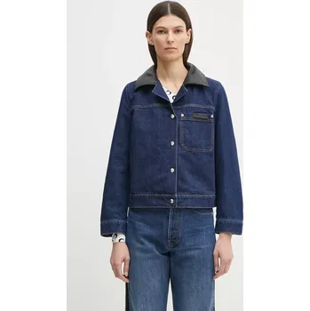 Pánská větrovka Bunda Wales Bonner Sea Denim, XS, námořnická modř, 59X