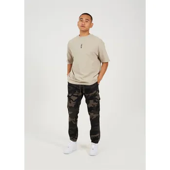 Pánské kalhoty Kalhoty Brave Soul Grey Camo 1097000 30W R