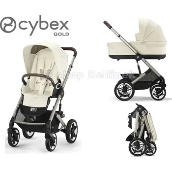 Kočárek Cybex kočárek Talos S Lux 2v1 s korbou 2025 Barva: Seashell Beige
