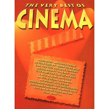 The Very Best Of Cinema (noty, melodická linka, akordy)