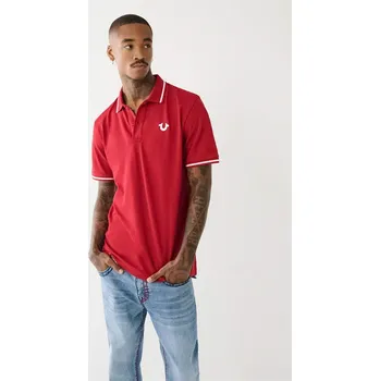 Pánské tričko Tričko True Religion Ruby Red 1097530 L